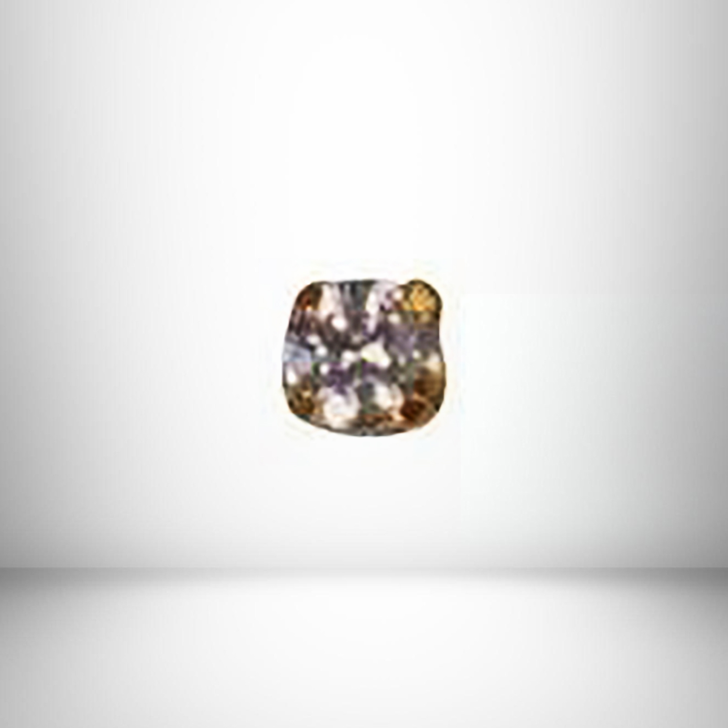GP  2mm Cubic 24K CZ Zirconia EARRING