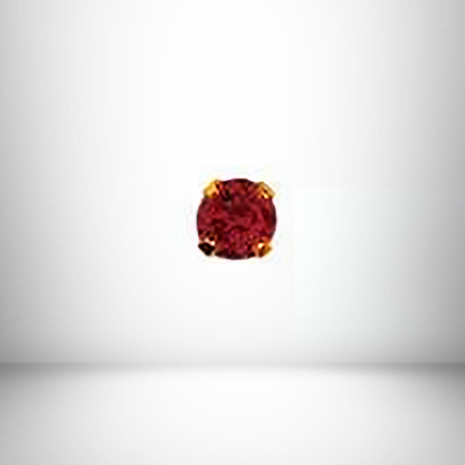Tiffany EARRING Garnet 24kt January
