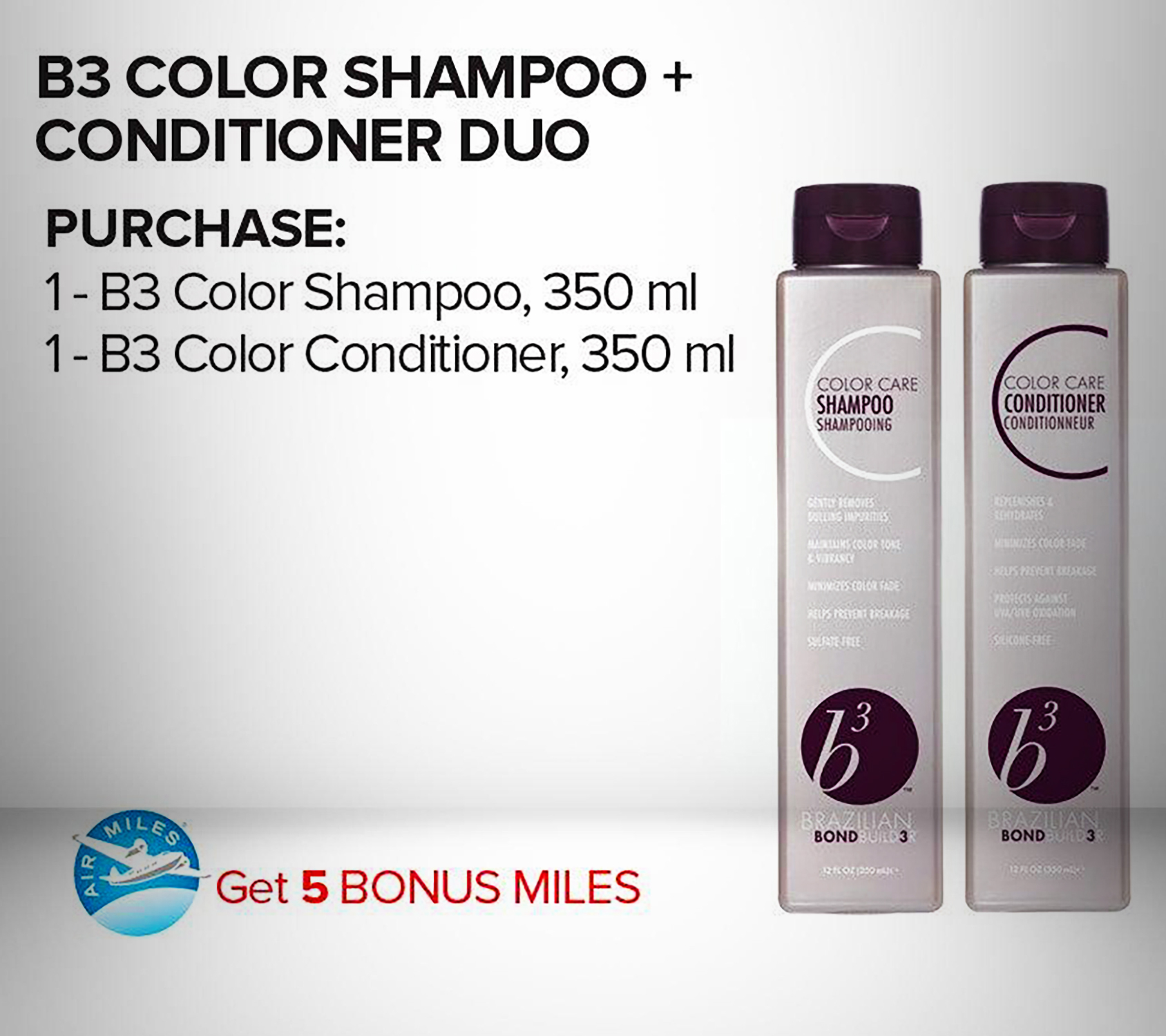 350ml DUO AND CONDITIONER BBO SHAMPOO 2023