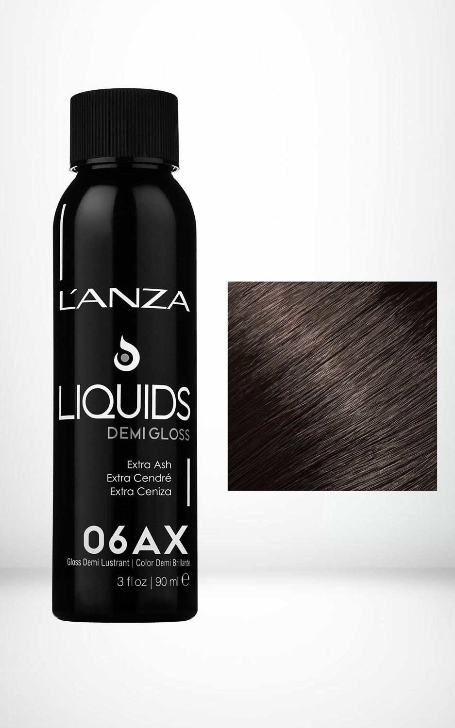 Blonde Extra 90ml 06AX Ash DEMI LNZ Dark GLOSS