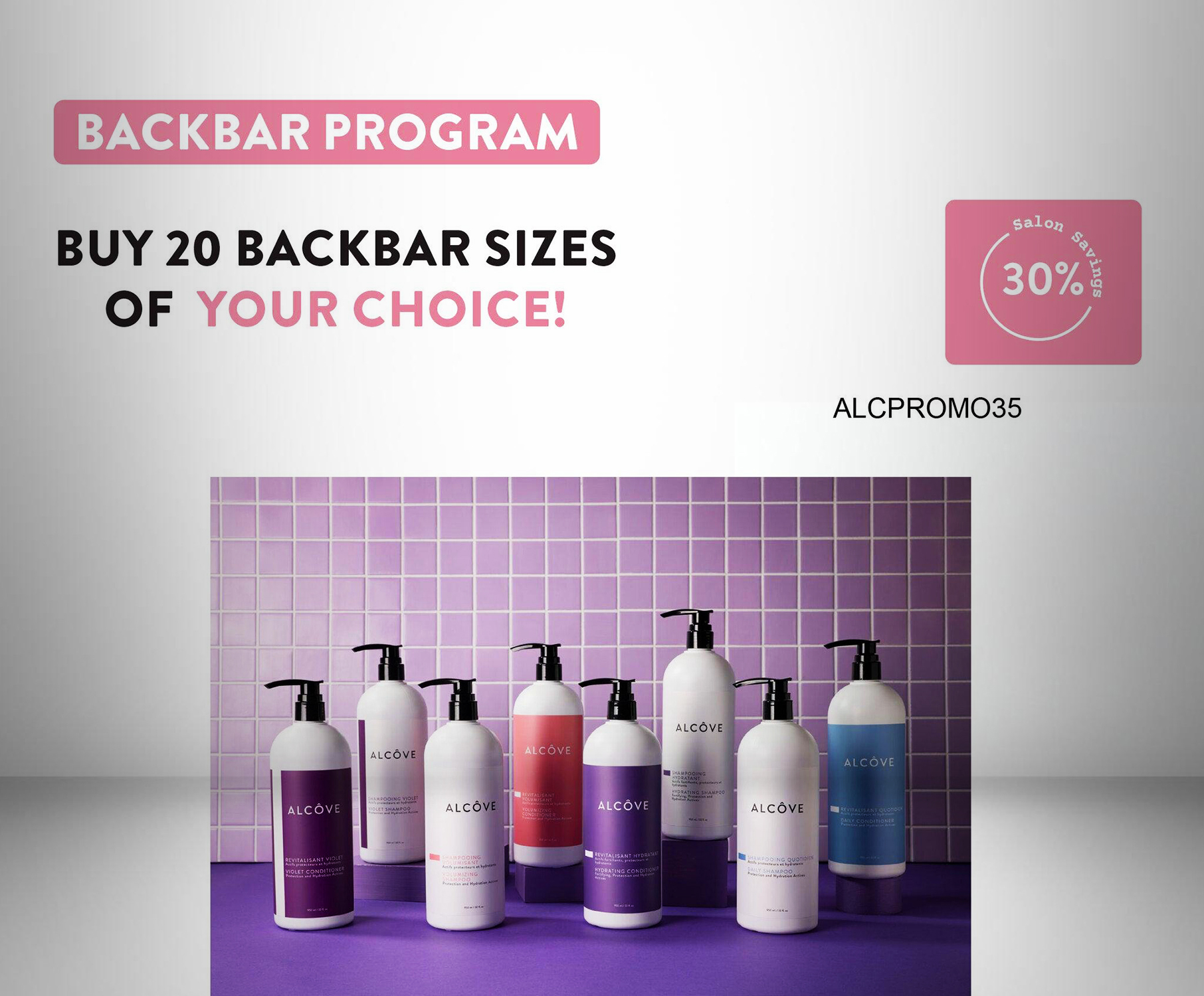 ALCOVE BUY DEAL 20 LITRE  LTRS MIX MATCH