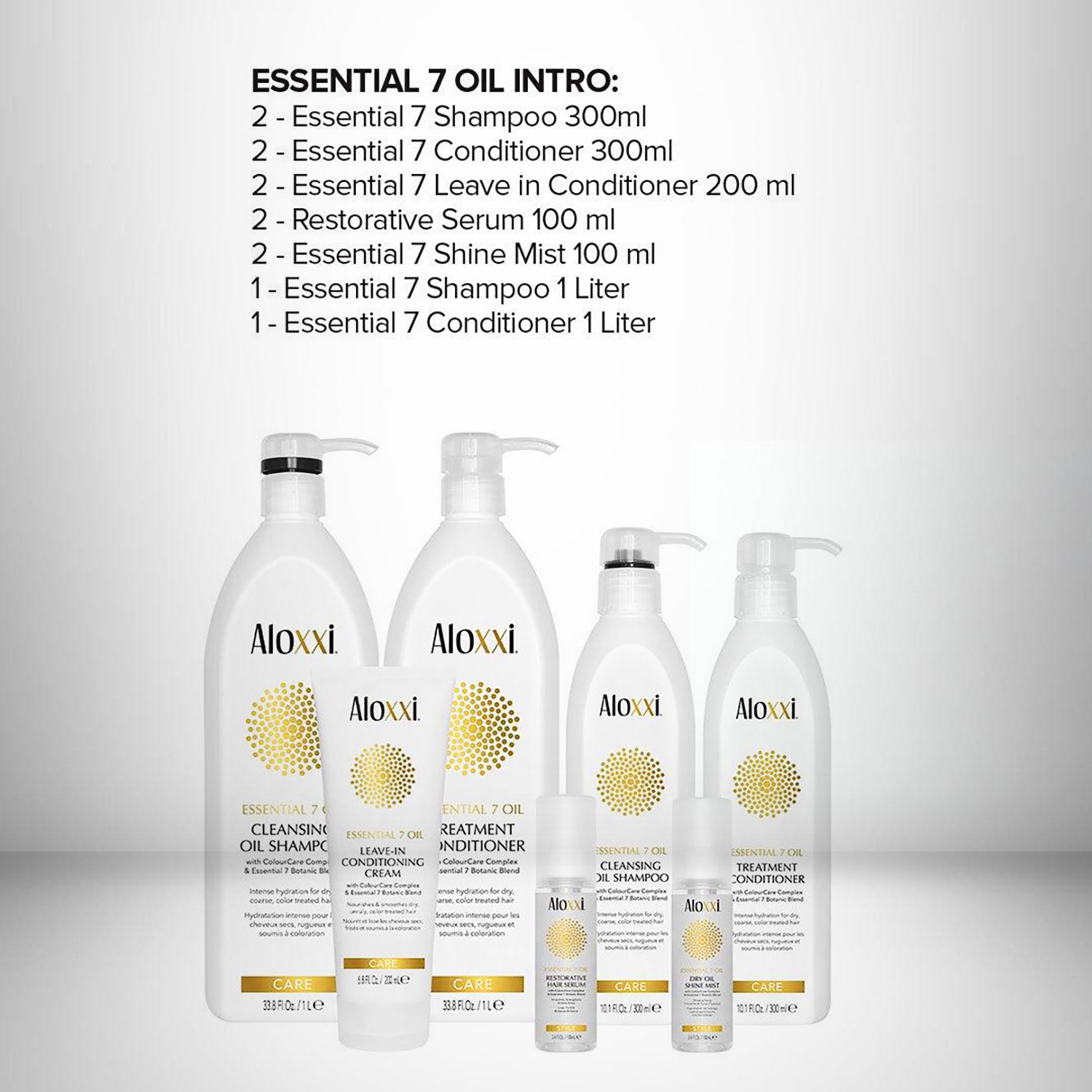 7 ESSENTIAL OIL ALOXXI SALON INTRO