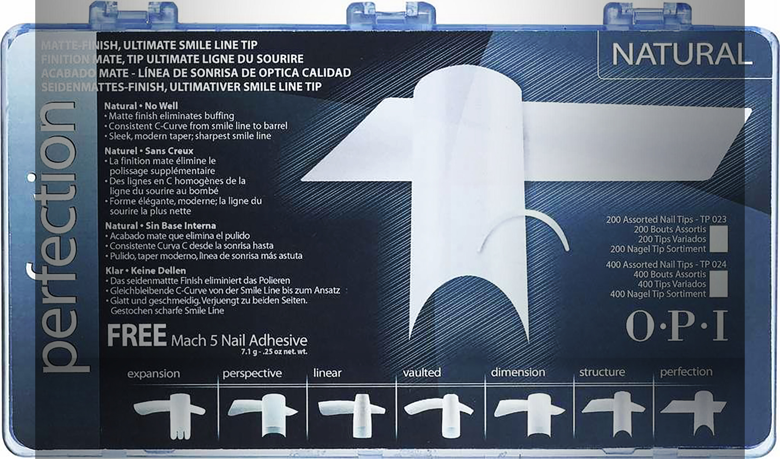 Structure 200pk Tip White Asst