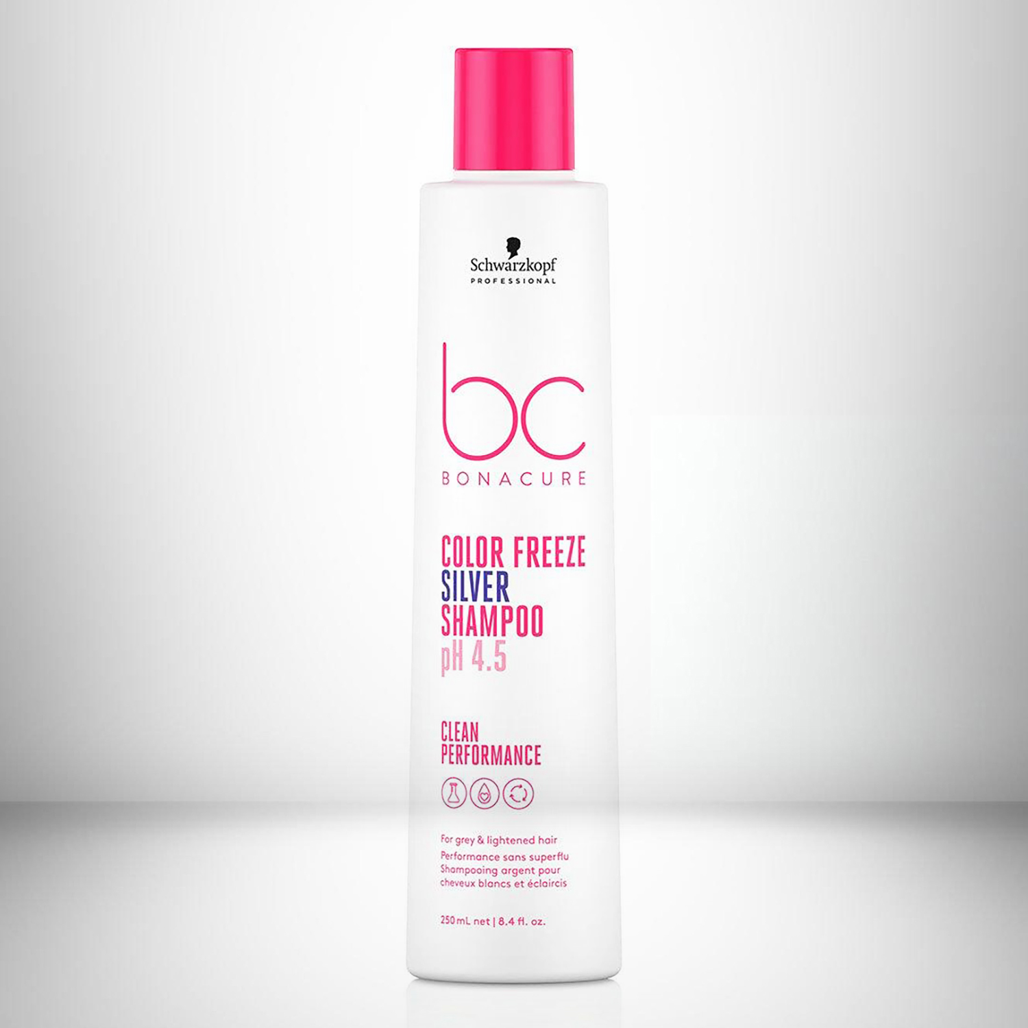 Silver Freeze CLEAN Shampoo 250ml Color BC