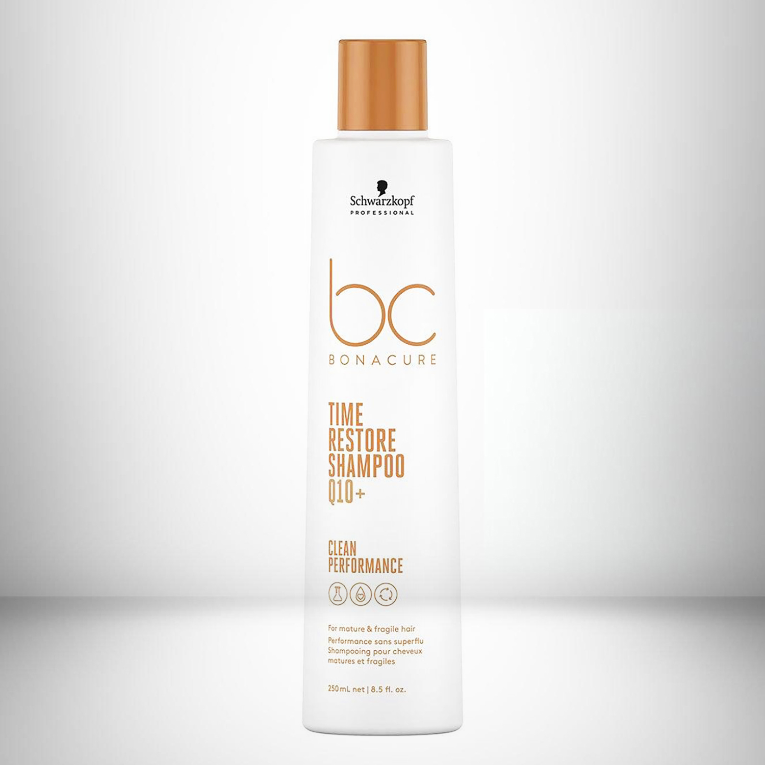 250ml Restore Time CLEAN Shampoo BC