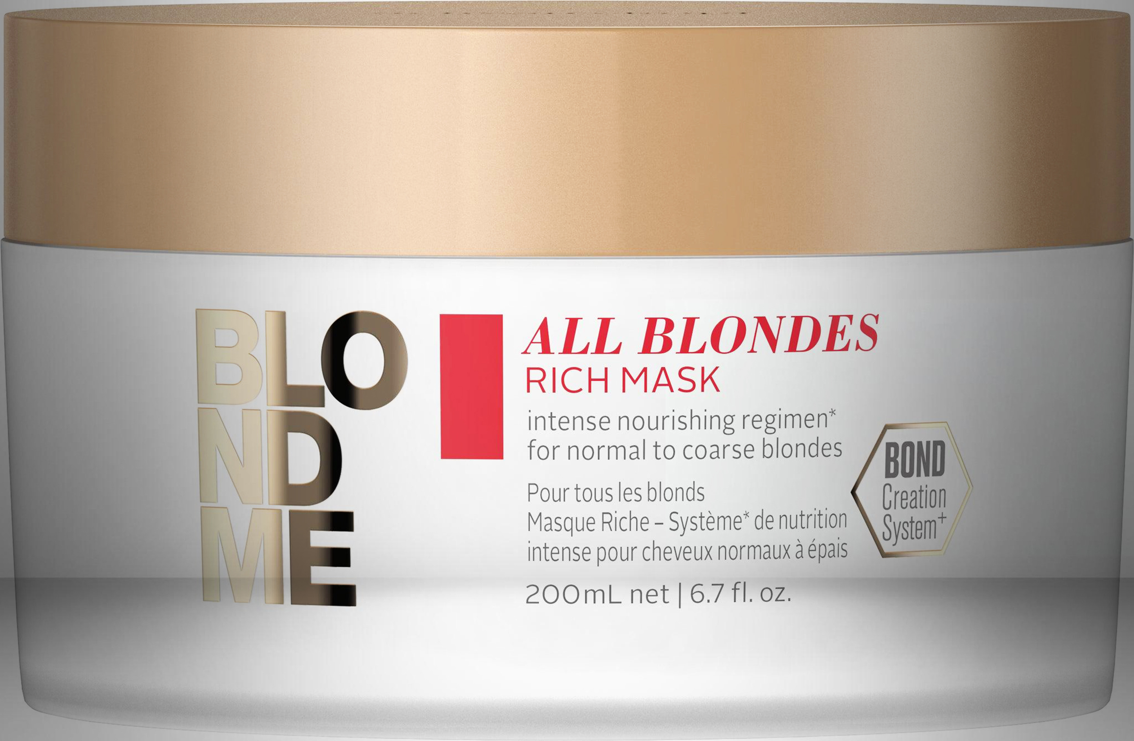 BLONDME Blondes Rich 200ml Mask SOL2021 All