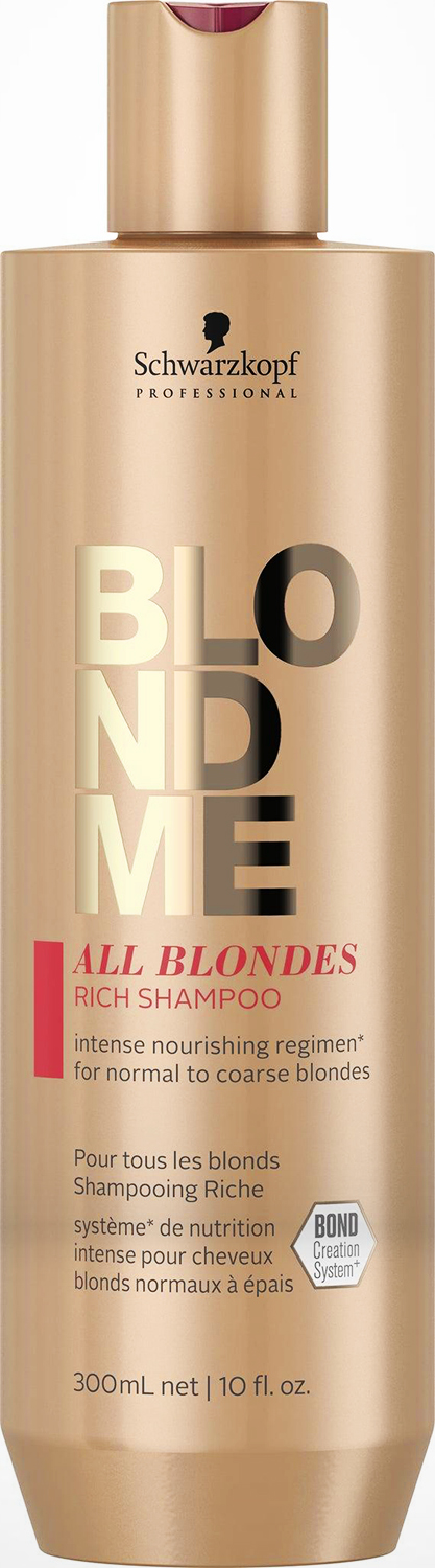 300mL Blondes All BLONDME Shampoo Rich SOL2021