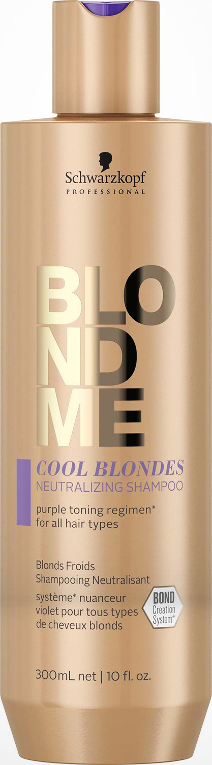Neutralizing Shampoo Blondes SOL2021 300ml Cool BLONDME