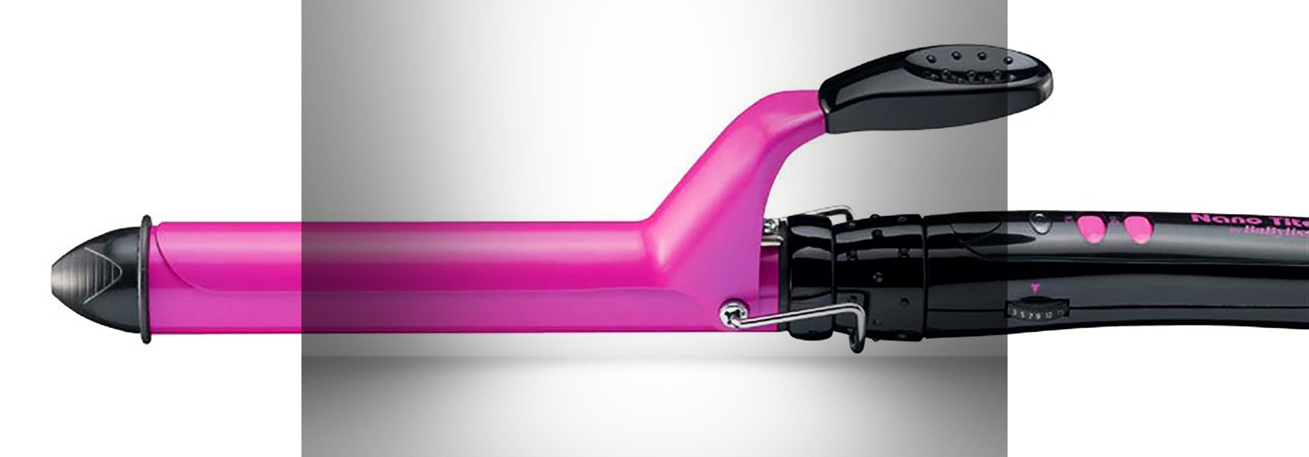 1in Pink Curling Babyliss Iron