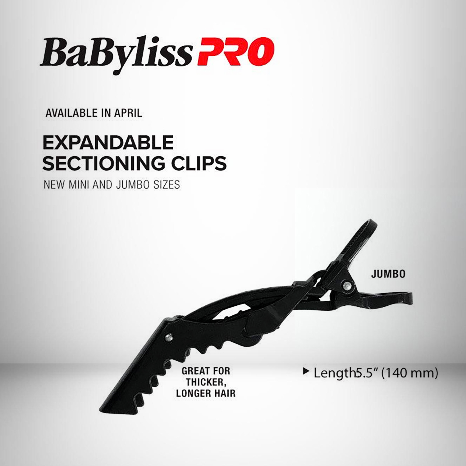 Clips Jumbo 4pk Expandable Babylisspro