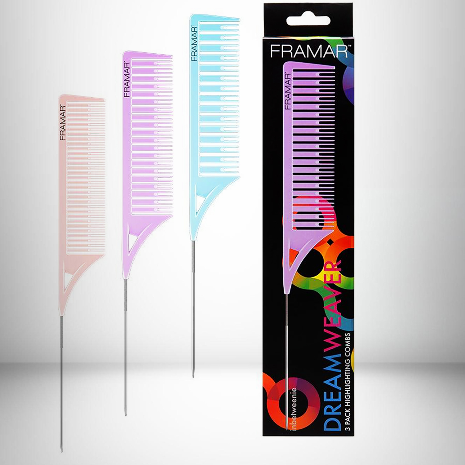 DREAMWEAVER PASTEL CR12 3pk It Foil Comb