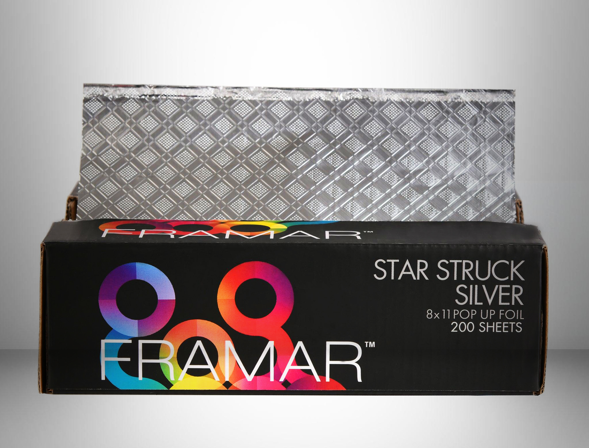 Foil It Silver 8x11 200 Star Struck Foil Sheets