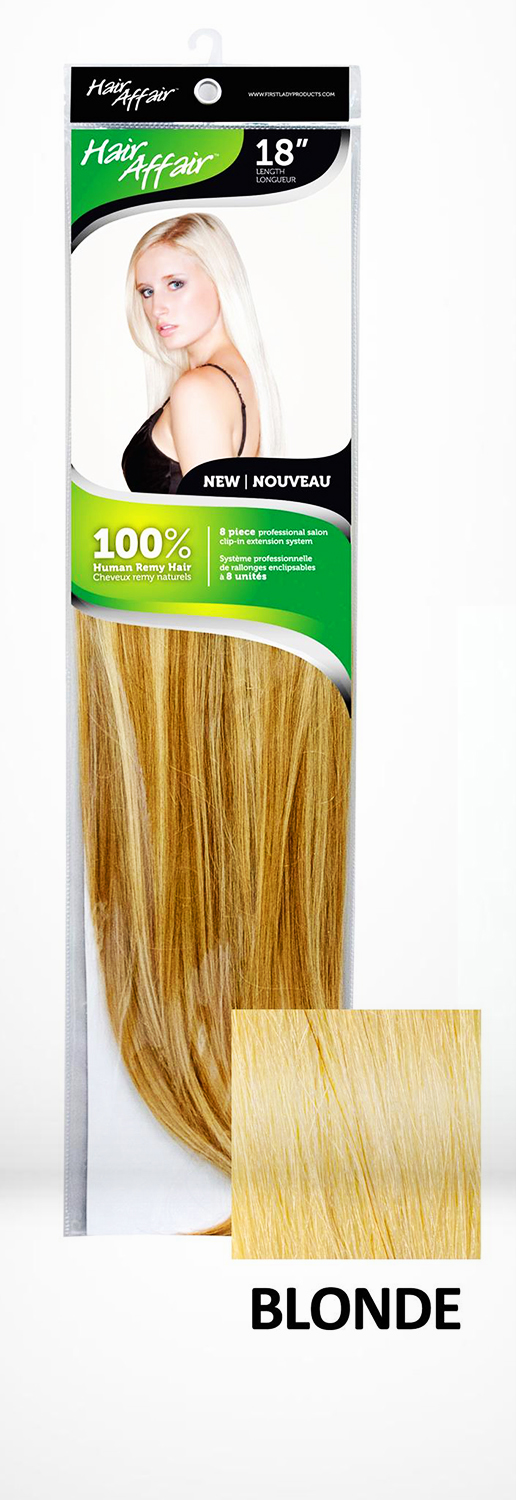 8PC HH BLONDE 18in 8HH