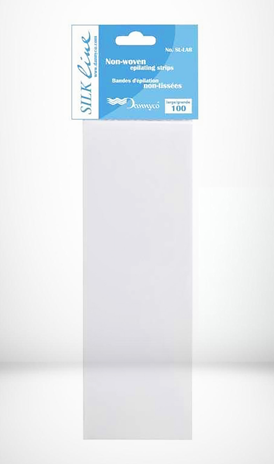 Strip Silkline Large per Inch Epilating 3x9 Bag 100 814178