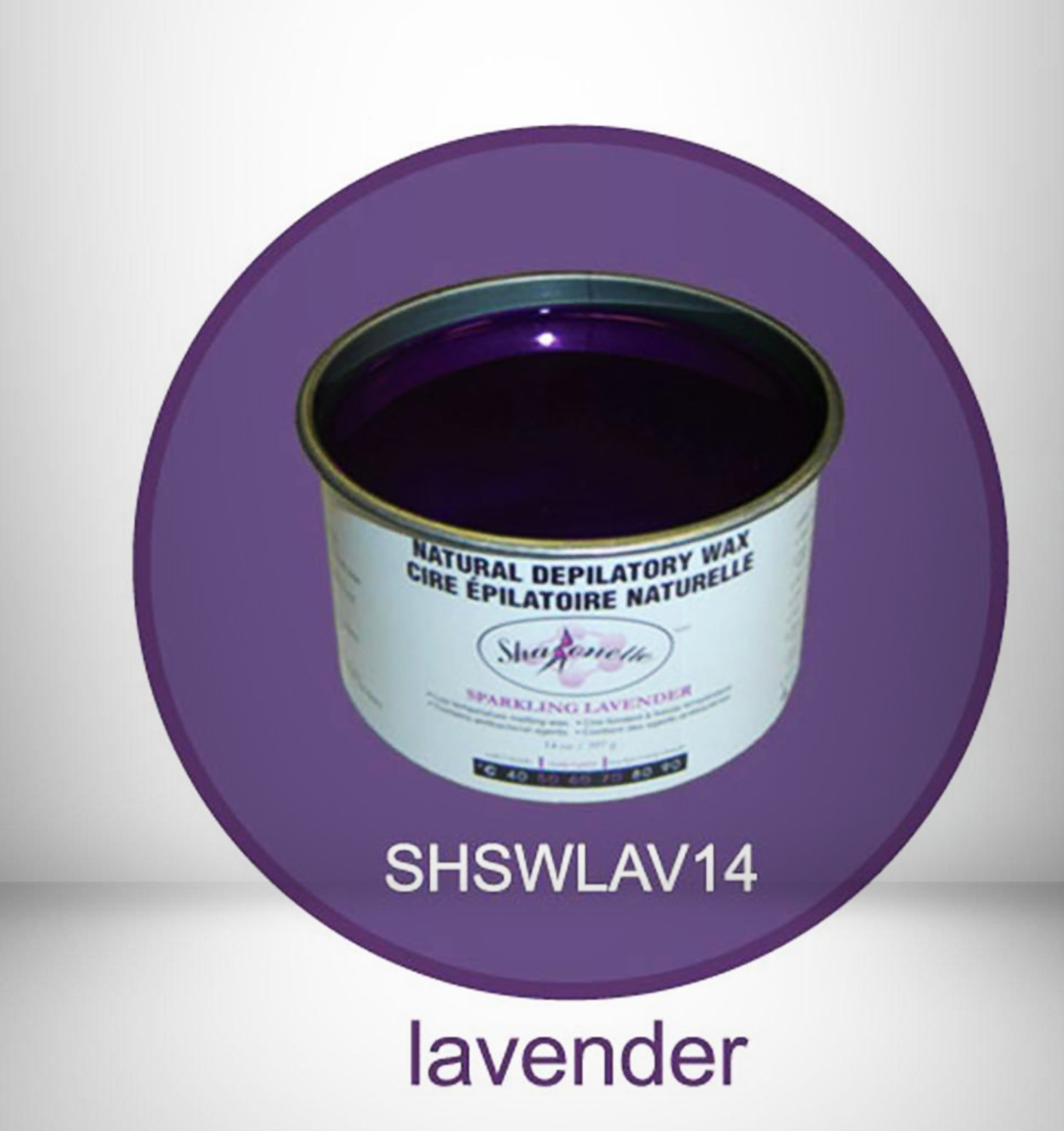 Lavender Wax CR24 14oz Sharonelle