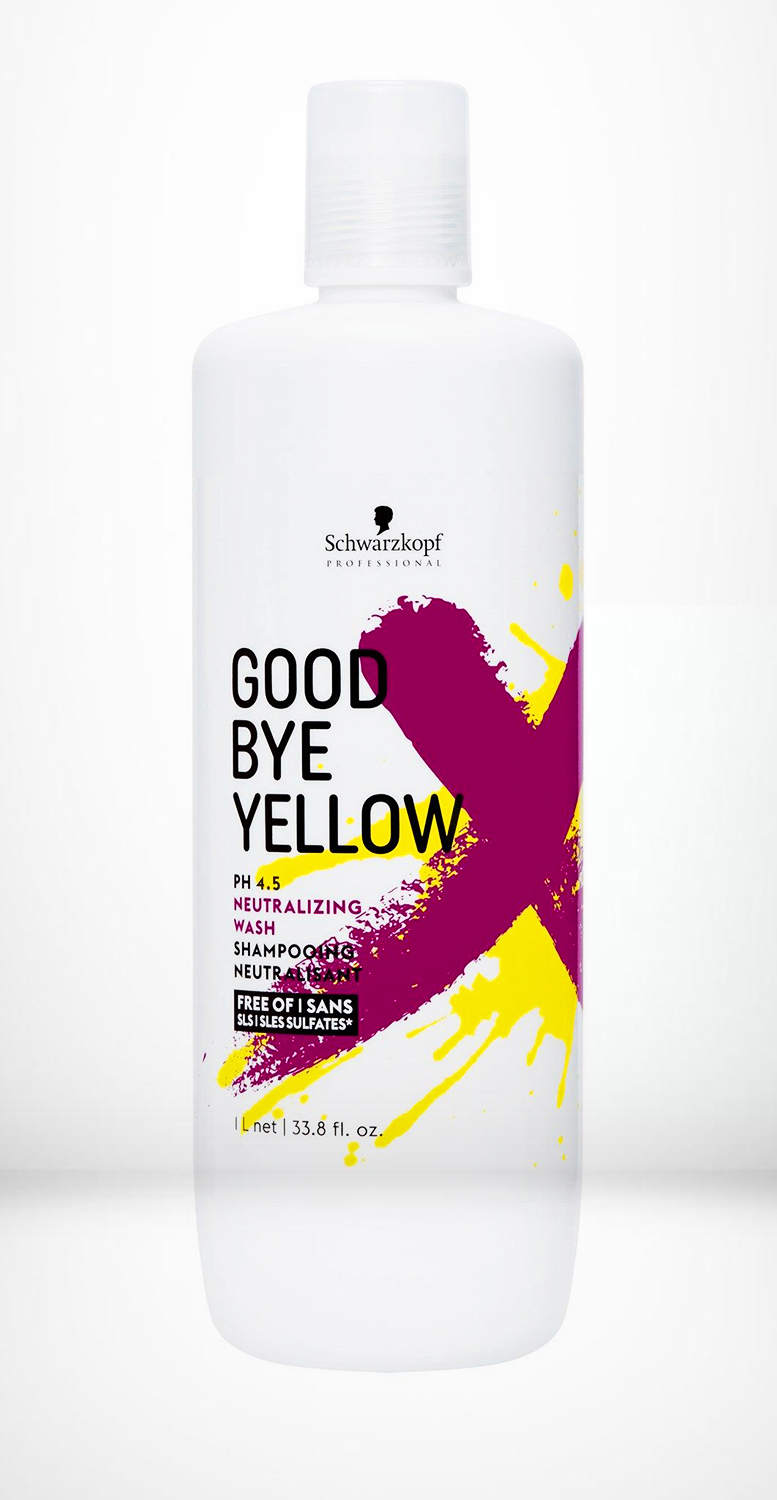 Yellow Litre Neutralizing Wash Goodbye