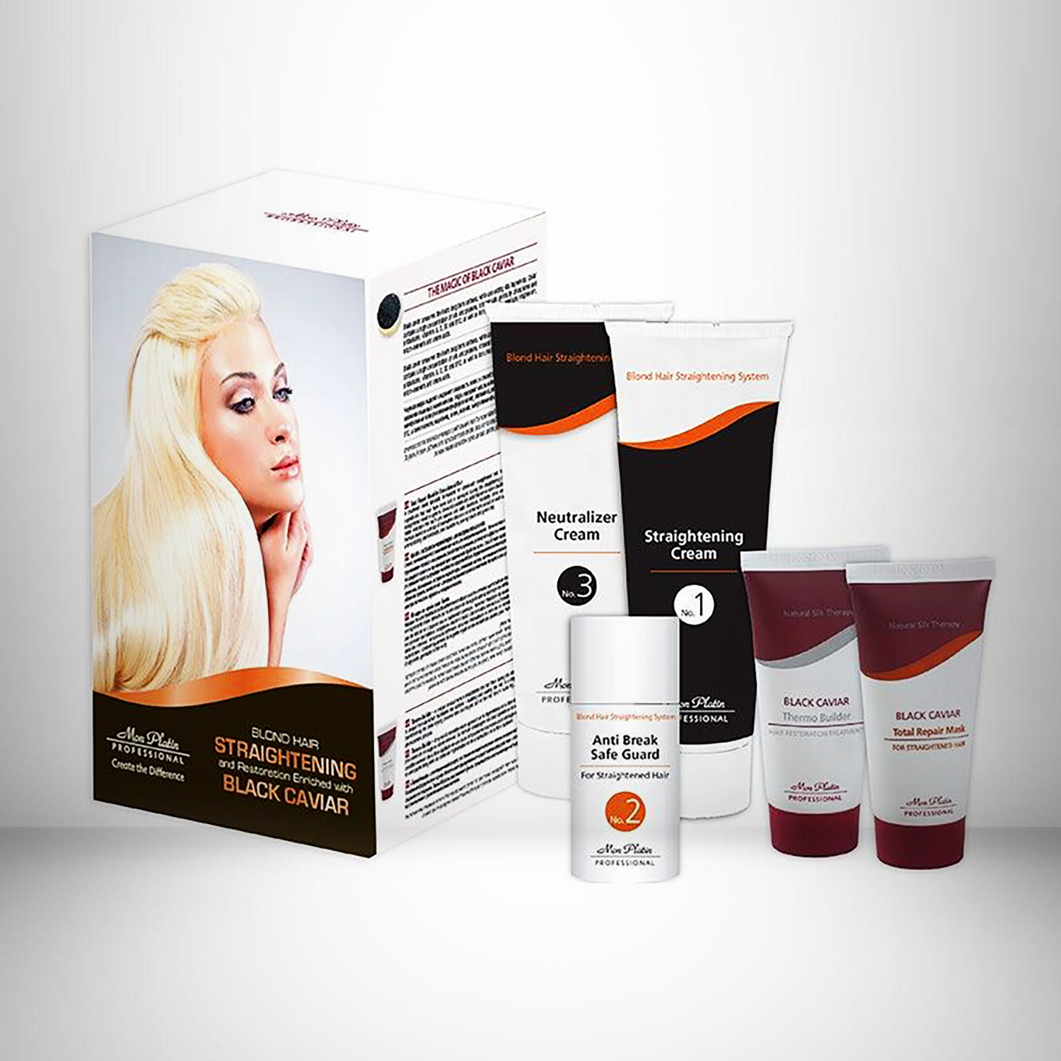 And DIRECT MP SHIP Restoration Hair Blond Straightening Kit
