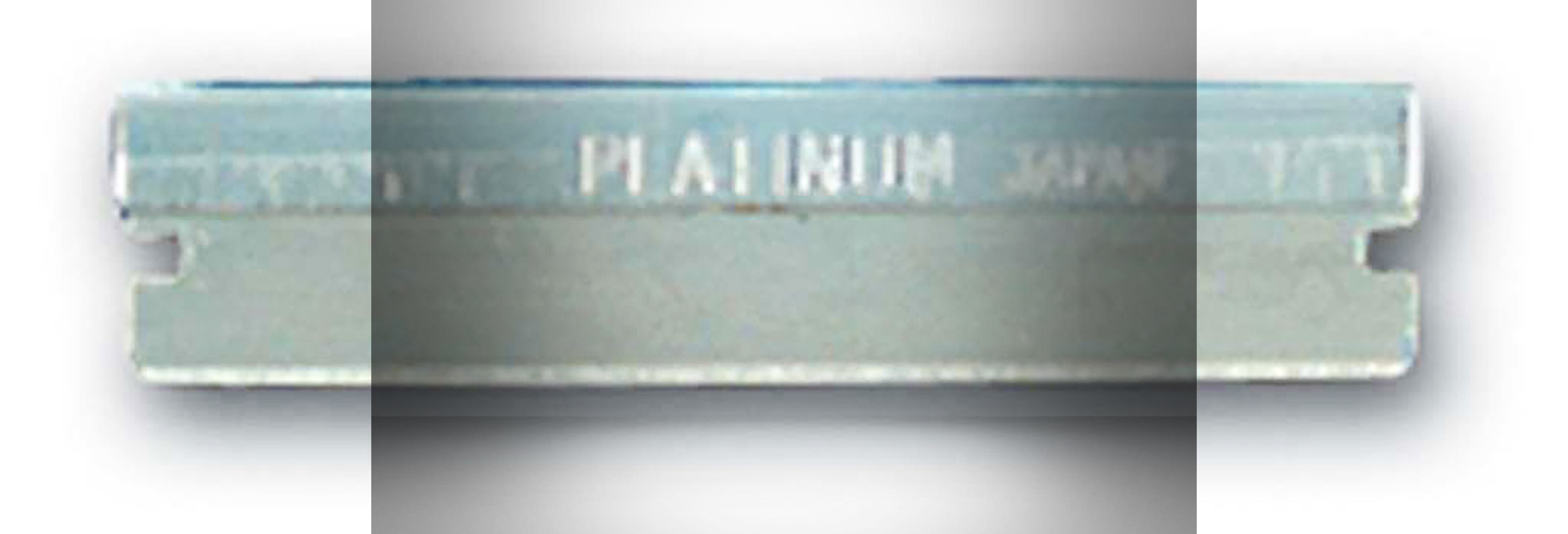 Blades 1PKG BLADES OF Nikky Platium 5