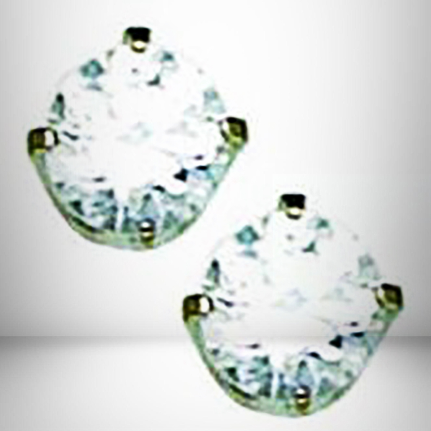 EARRING CZ Zirconia Cubic 5mm PP