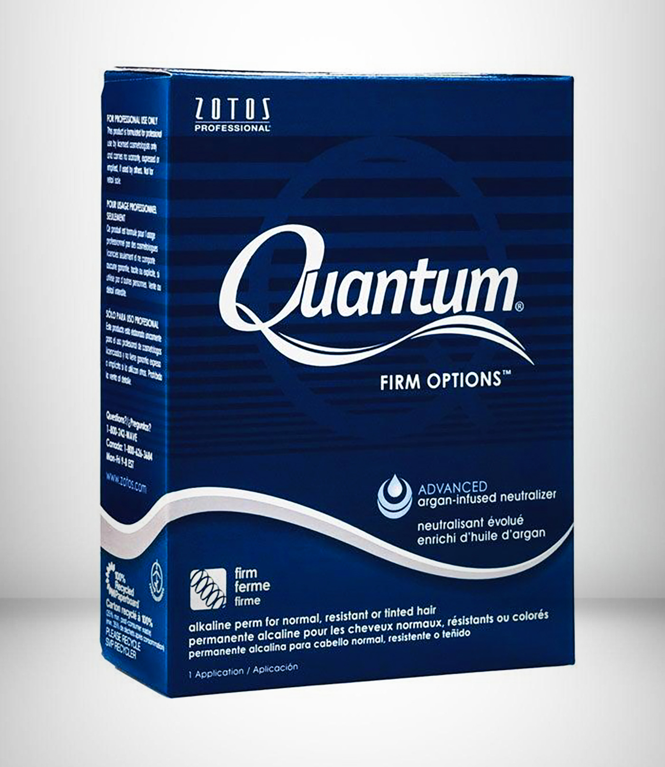 Quantum Blue 2899398 Firm Options Perm Box Alkaline