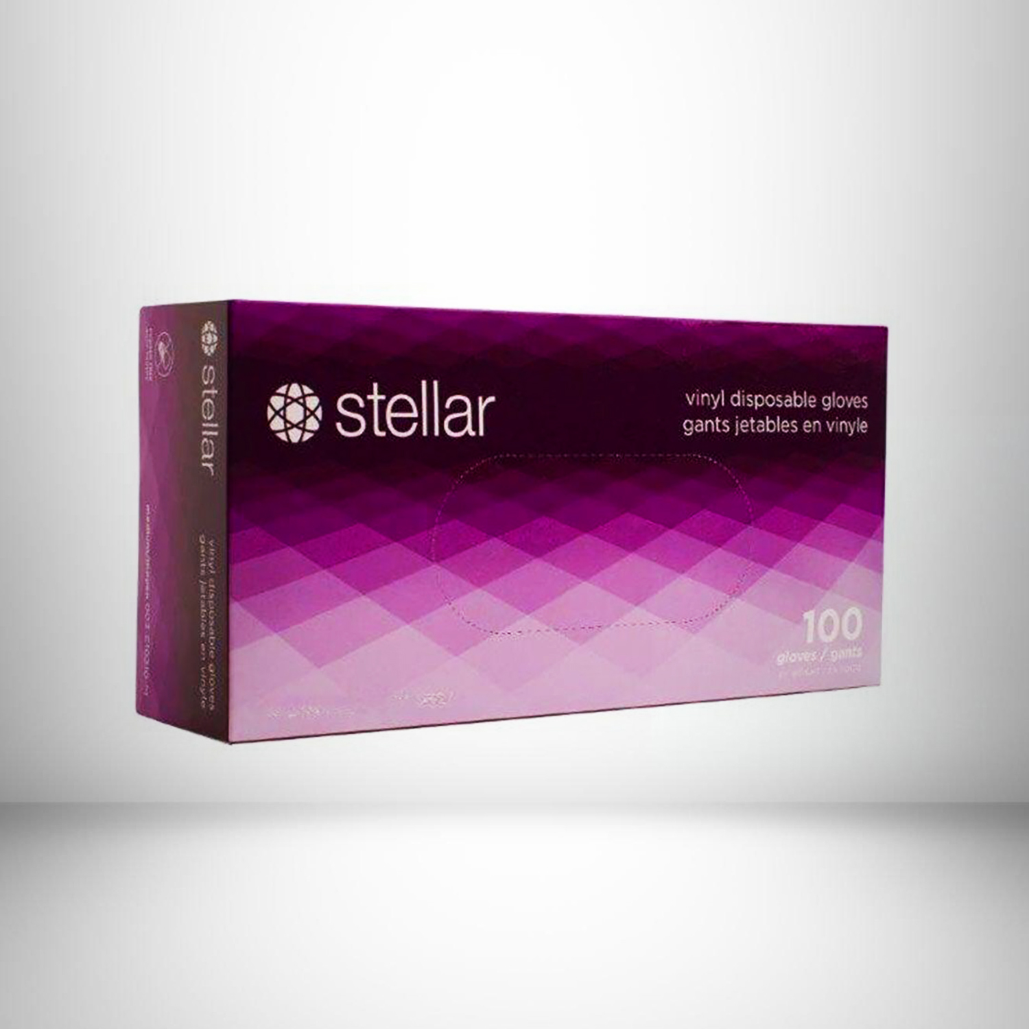 Gloves Stellar Medium Vinyl per Box Gloves 100
