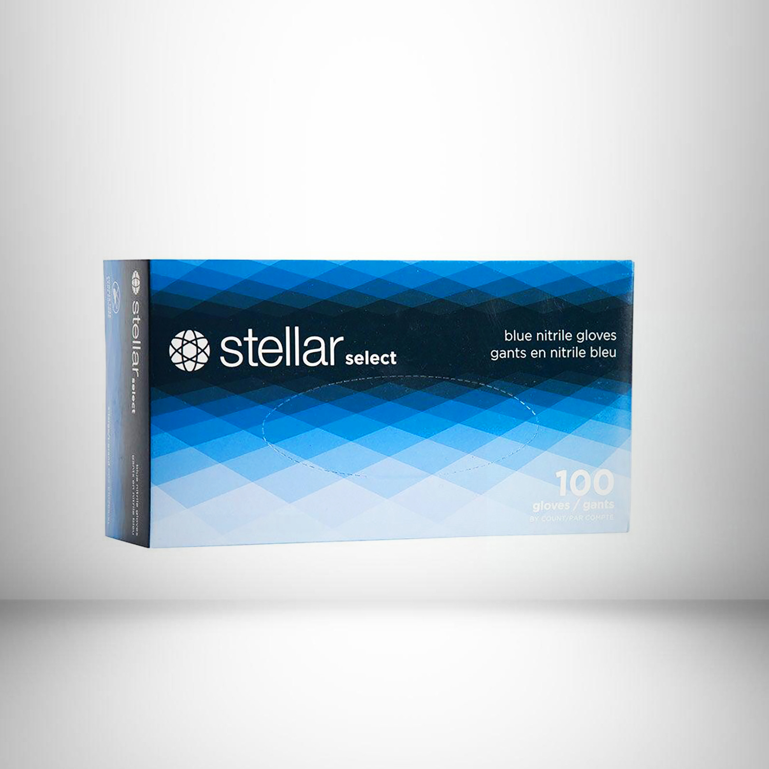 Gloves Stellar per Box 100 Blue Nitrile Gloves Small