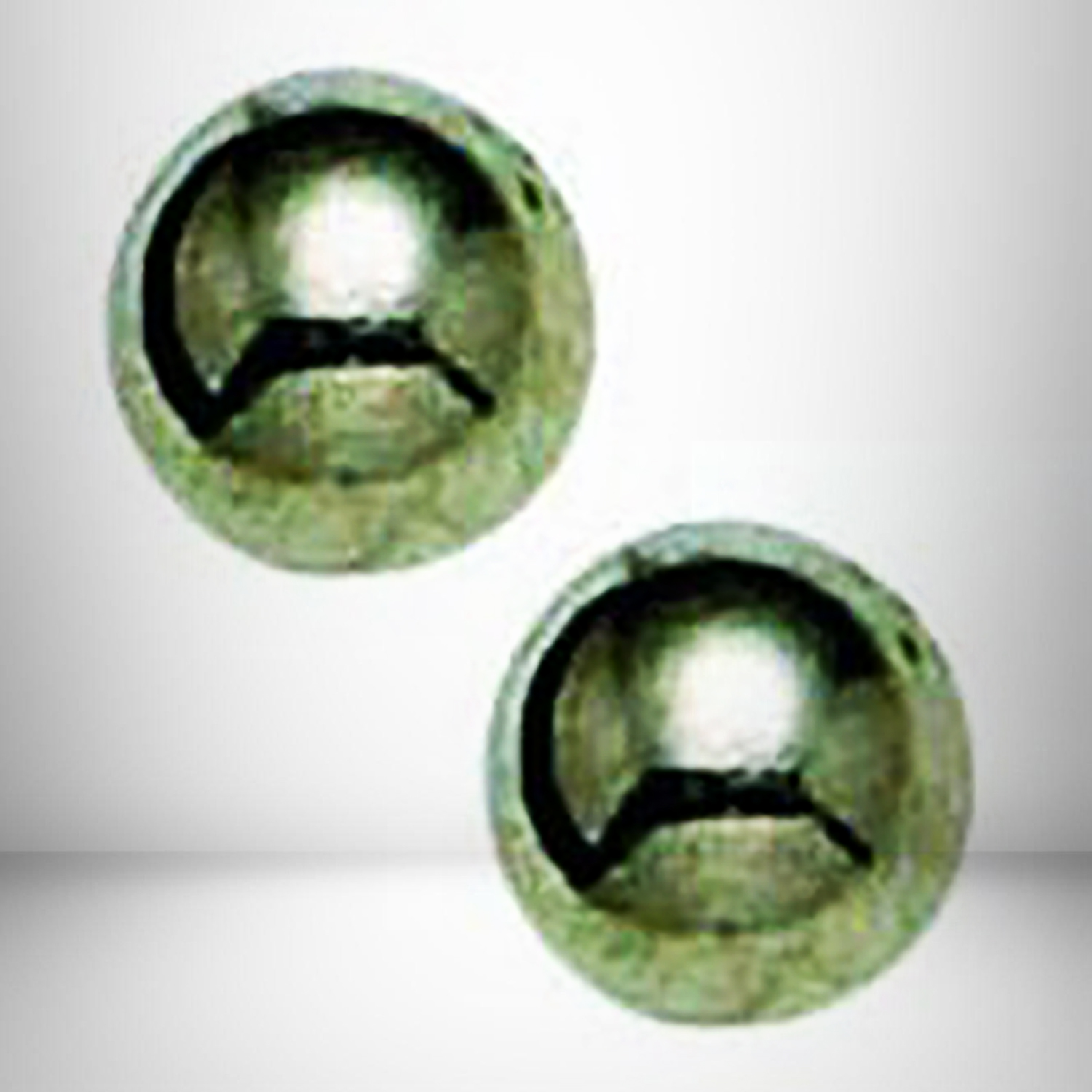 Ball EARRING Titanium Long Post 4mm