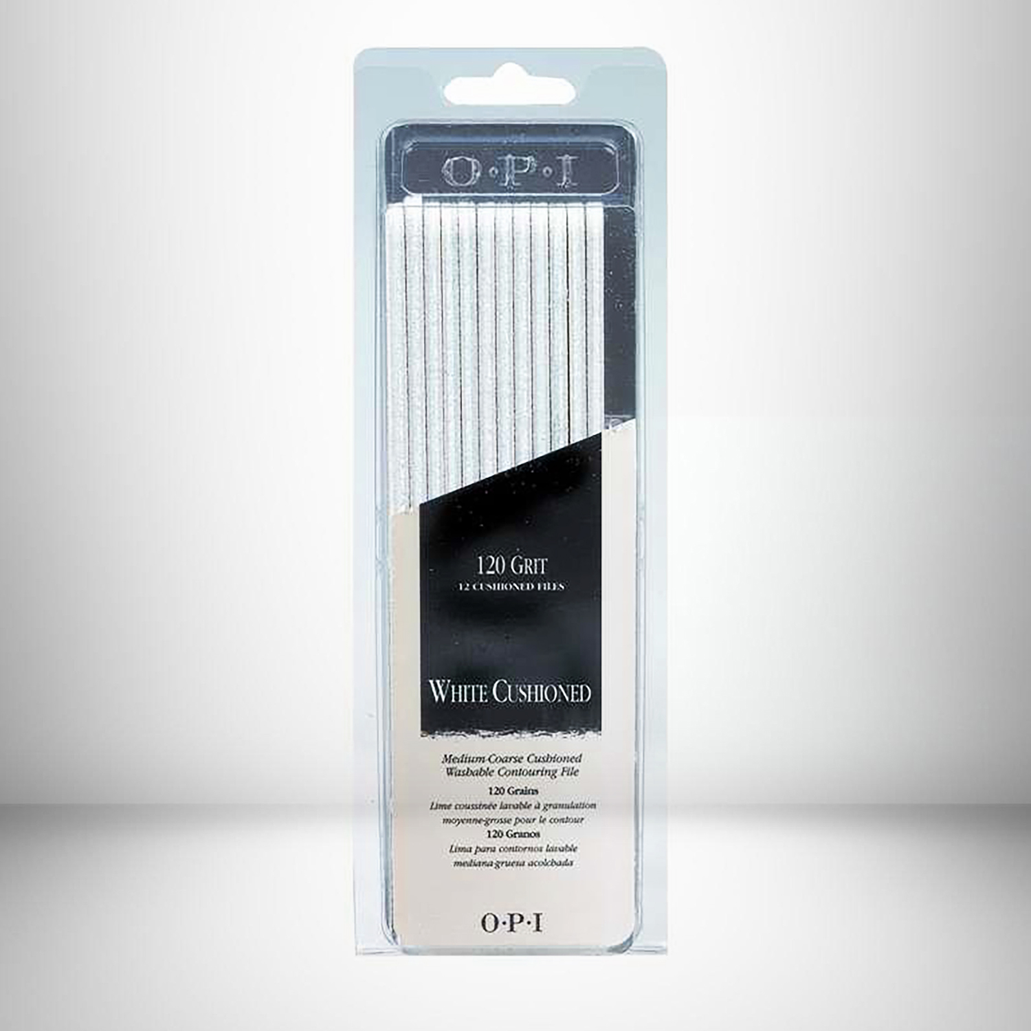 12 Pkg Files Cushioned White
