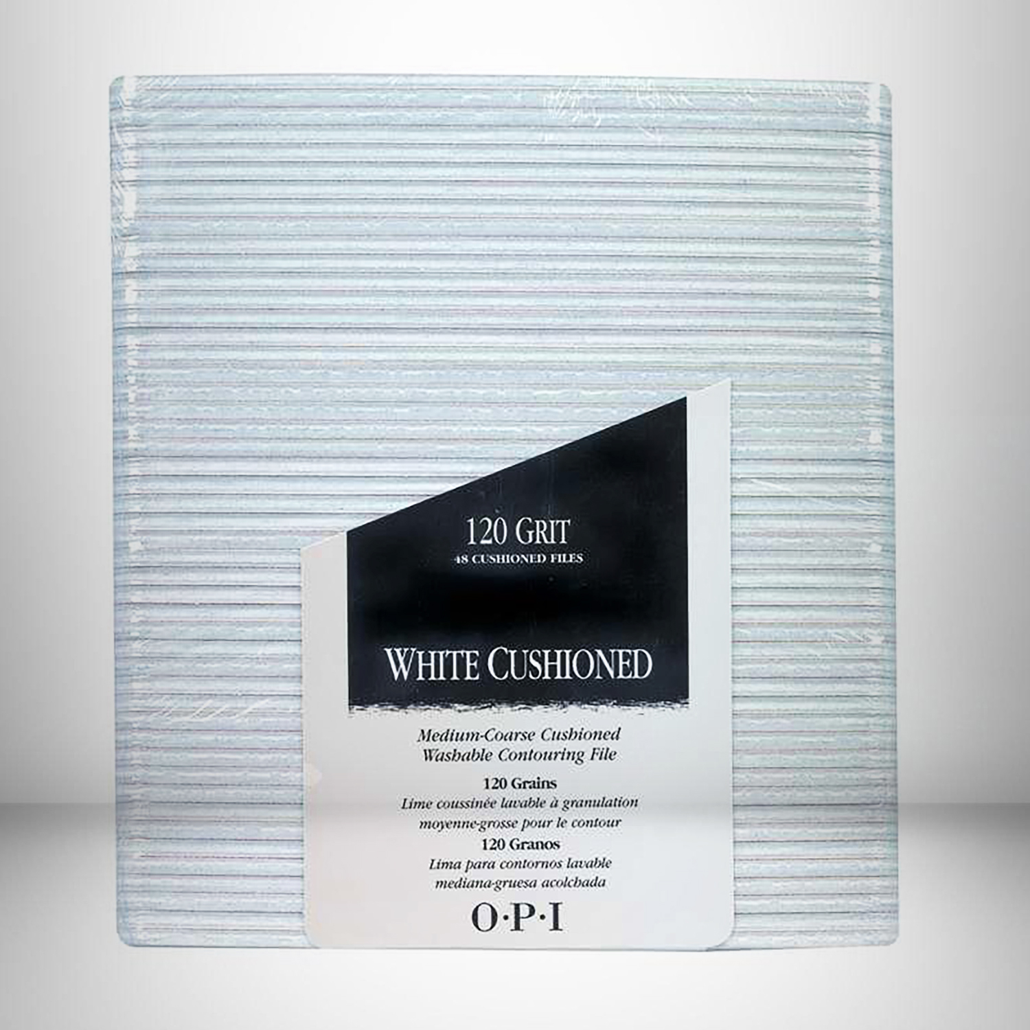 Pkg White Cushioned Files 48 FP