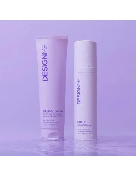 designME - fabME Blonde Fortifying Purple Shampoo - 250ml