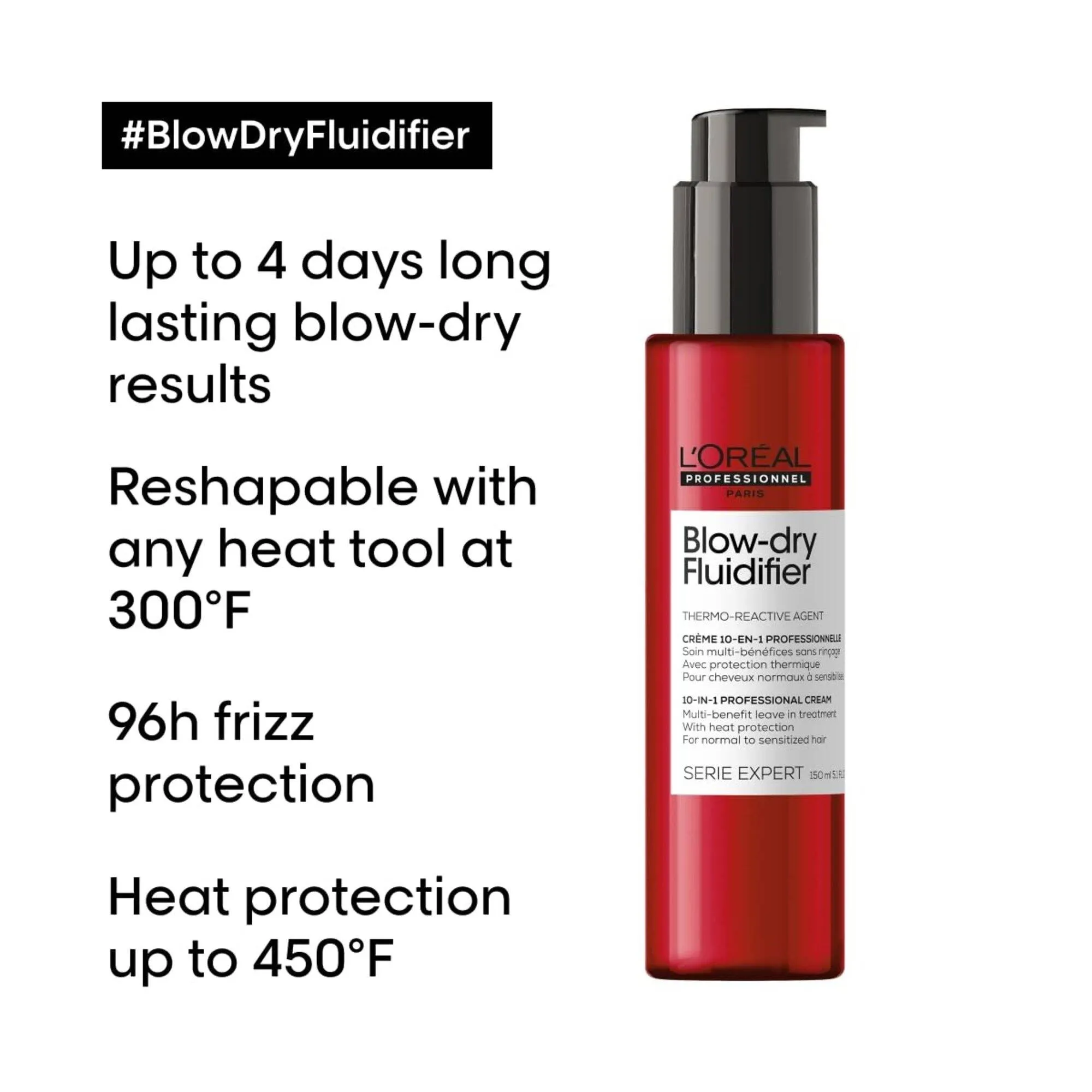Blow-dry Fludifier Leave-In Cream 150mL *
