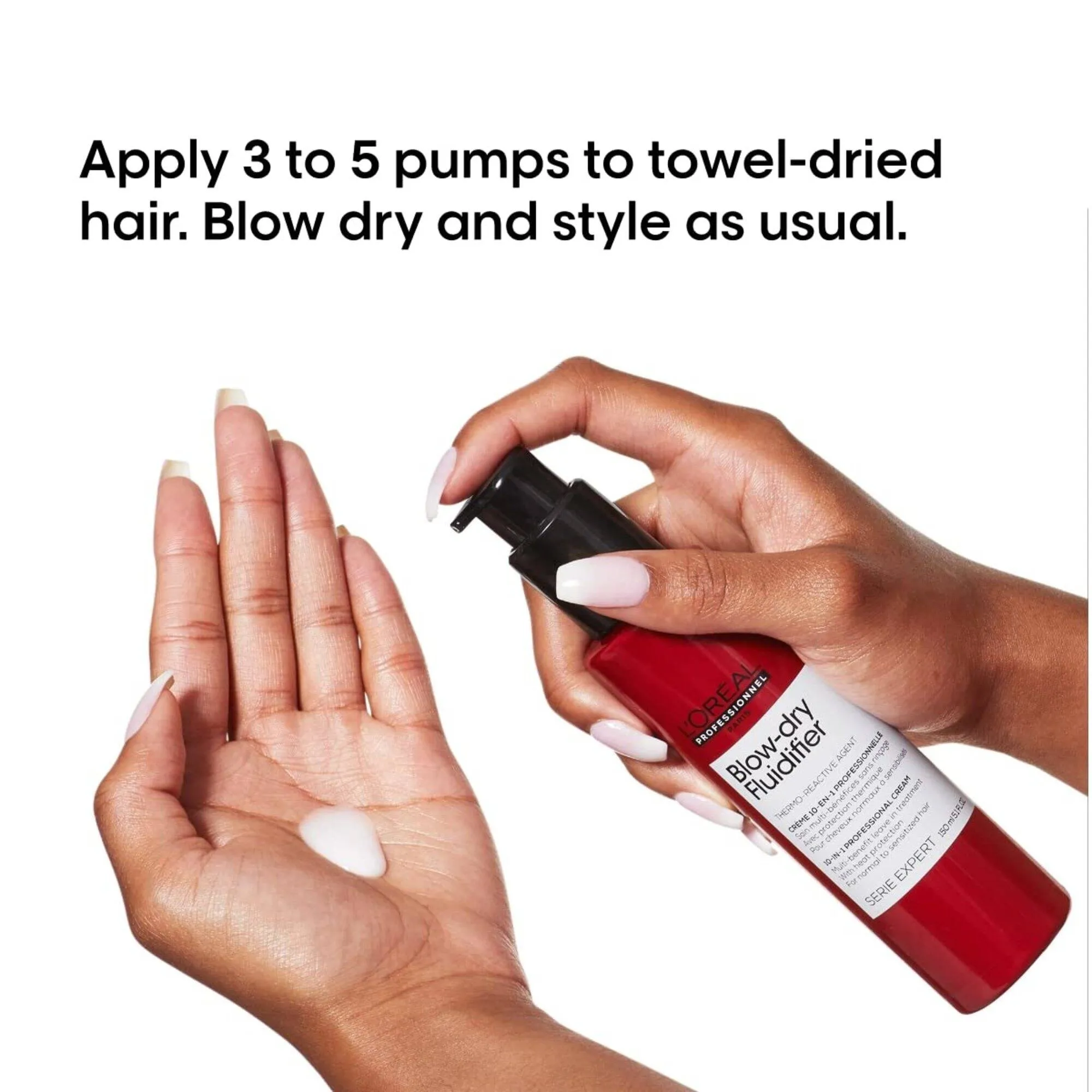 Blow-dry Fludifier Leave-In Cream 150mL *