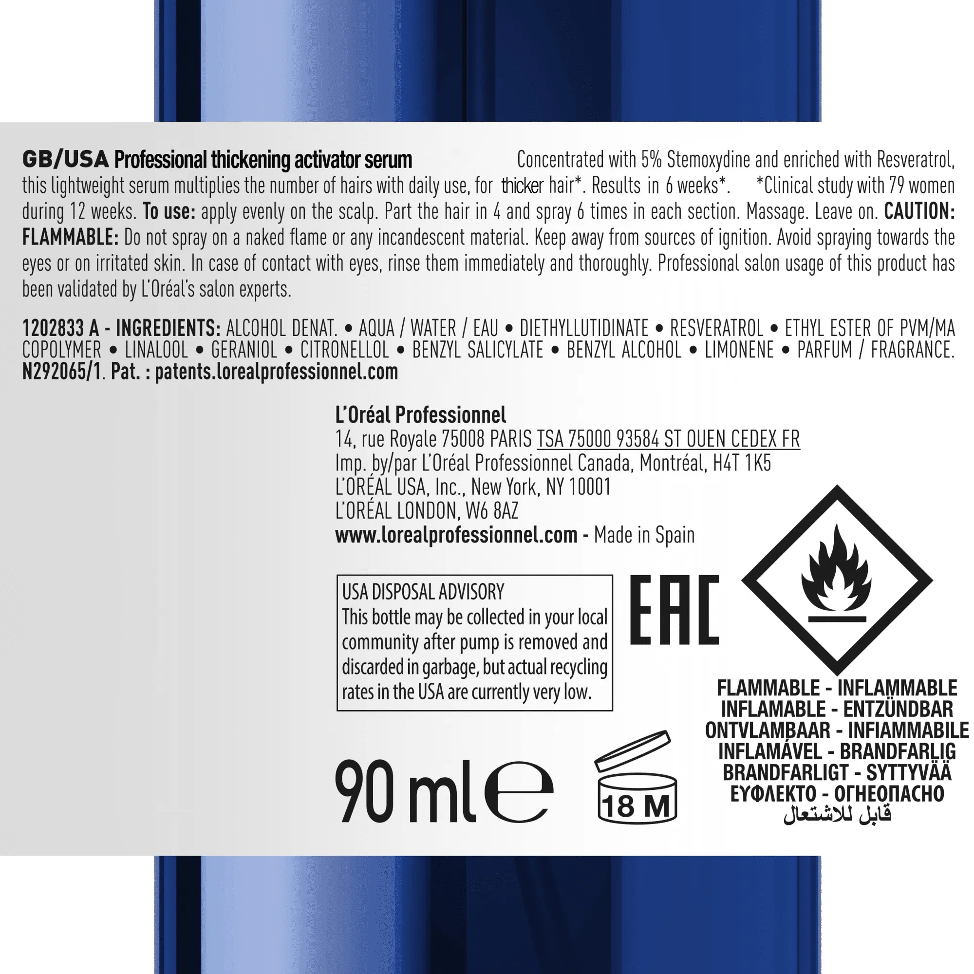 Serioxyl Advanced Densifying Serum 90mL