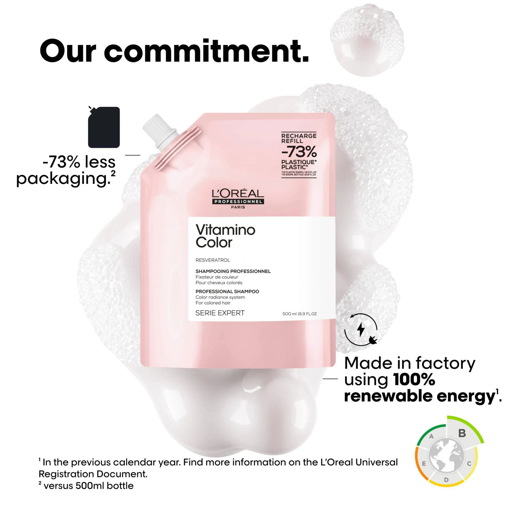 Vitamino Color Shampoo Refill 500mL