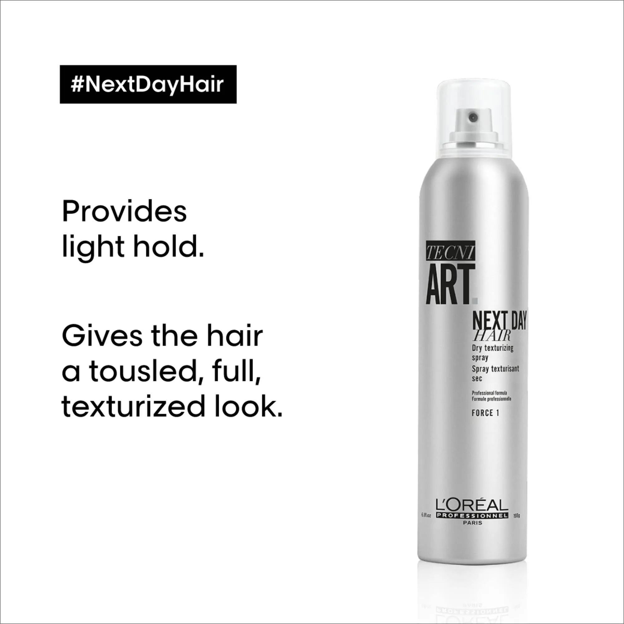 Tecni.ART Next Day Hair Dry Texturizing Spray 193g