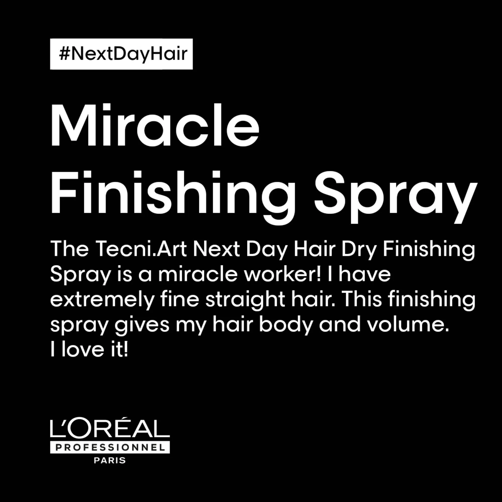 Tecni.ART Next Day Hair Dry Texturizing Spray 193g