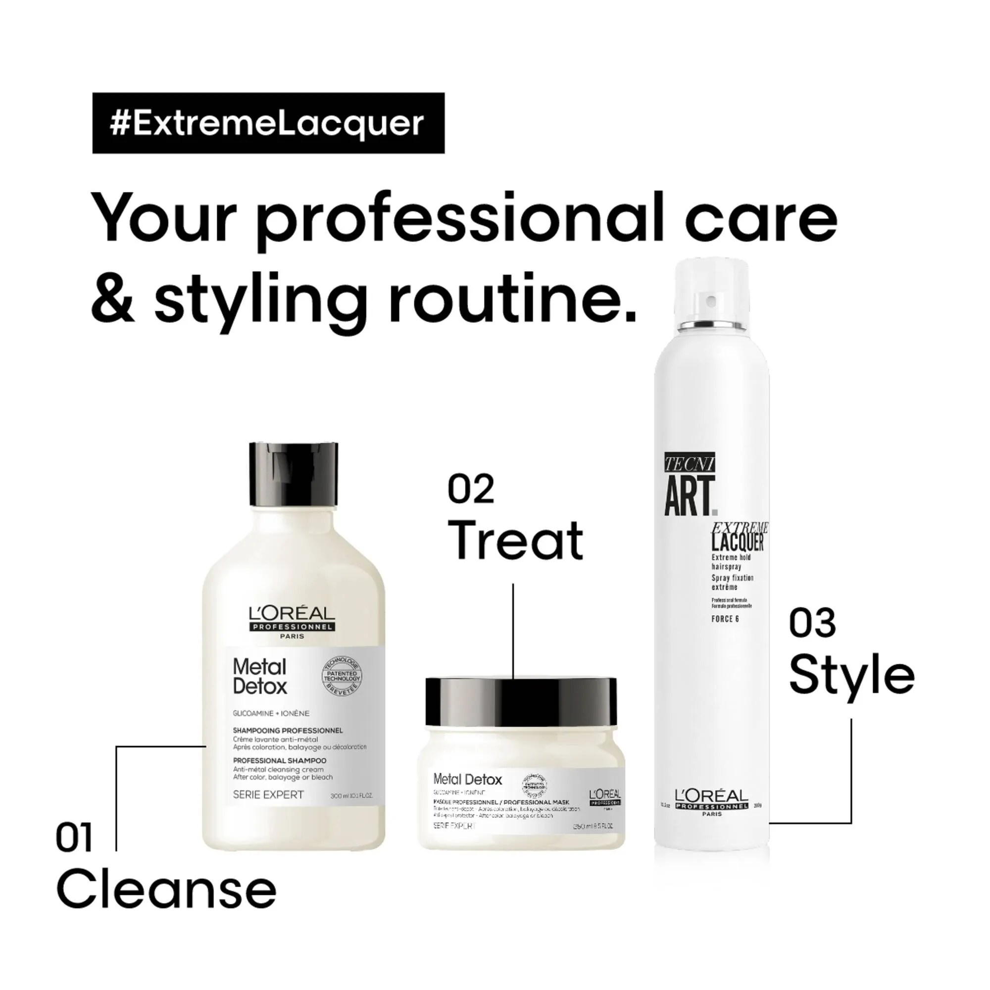 Tecni.ART Extreme Lacquer Extreme Hold Hairspray 289g