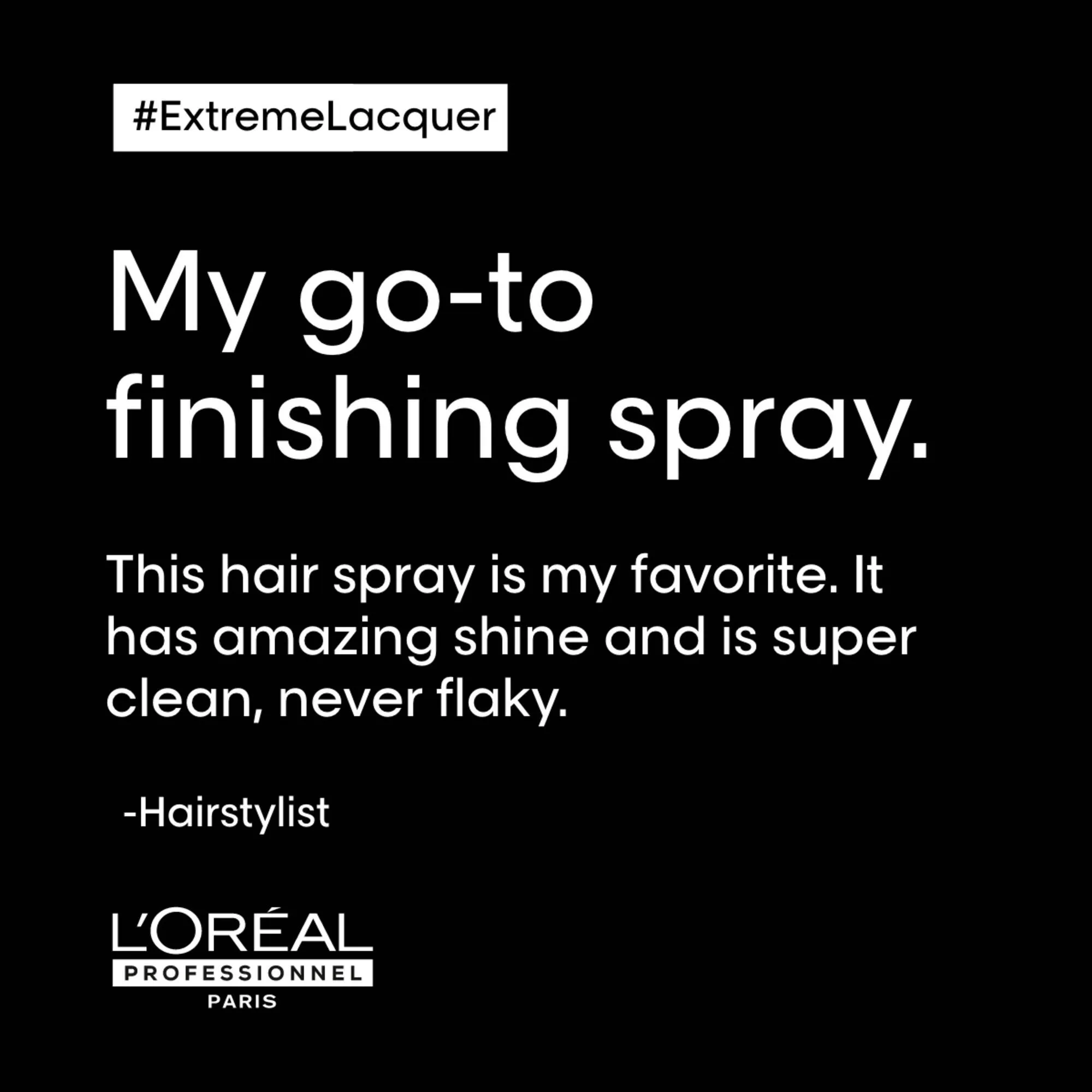 Tecni.ART Extreme Lacquer Extreme Hold Hairspray 289g