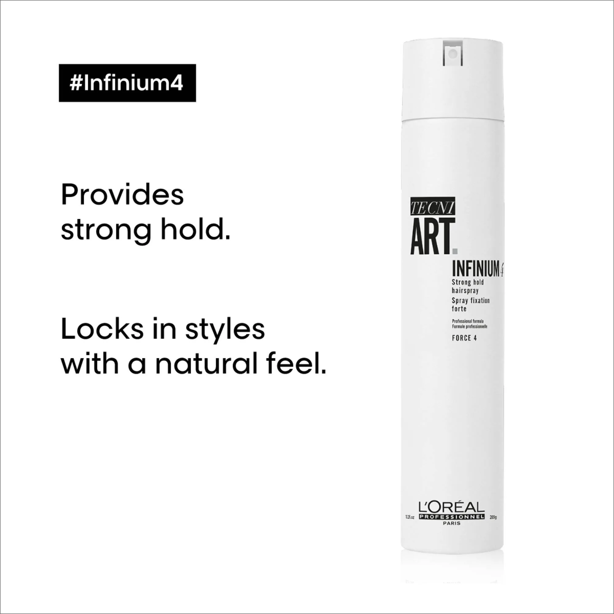 Tecni.Art Fix Infinium 4 Strong Hold Hairspray 289g