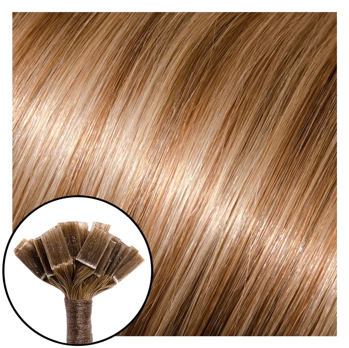 Babe Fusion Hair Extensions #12/600 Caroline 18"