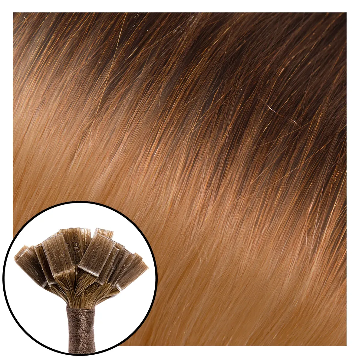 Babe Fusion Hair Extensions #4/613 Ombre Kymberly