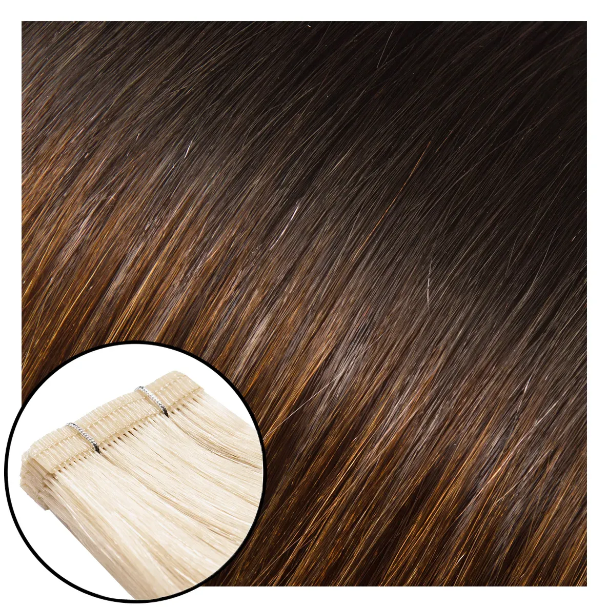 Babe Tape-In Hair Extensions #1B/6 Ombre Doris