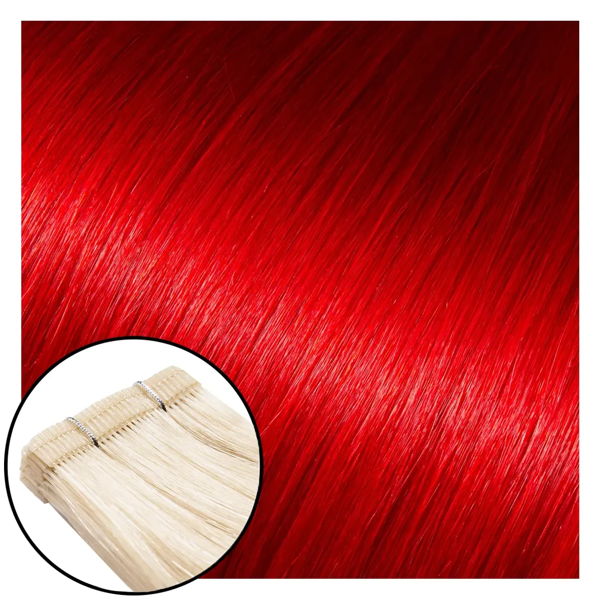 Babe Tape-In Hair Extensions Red/Victoria 18"