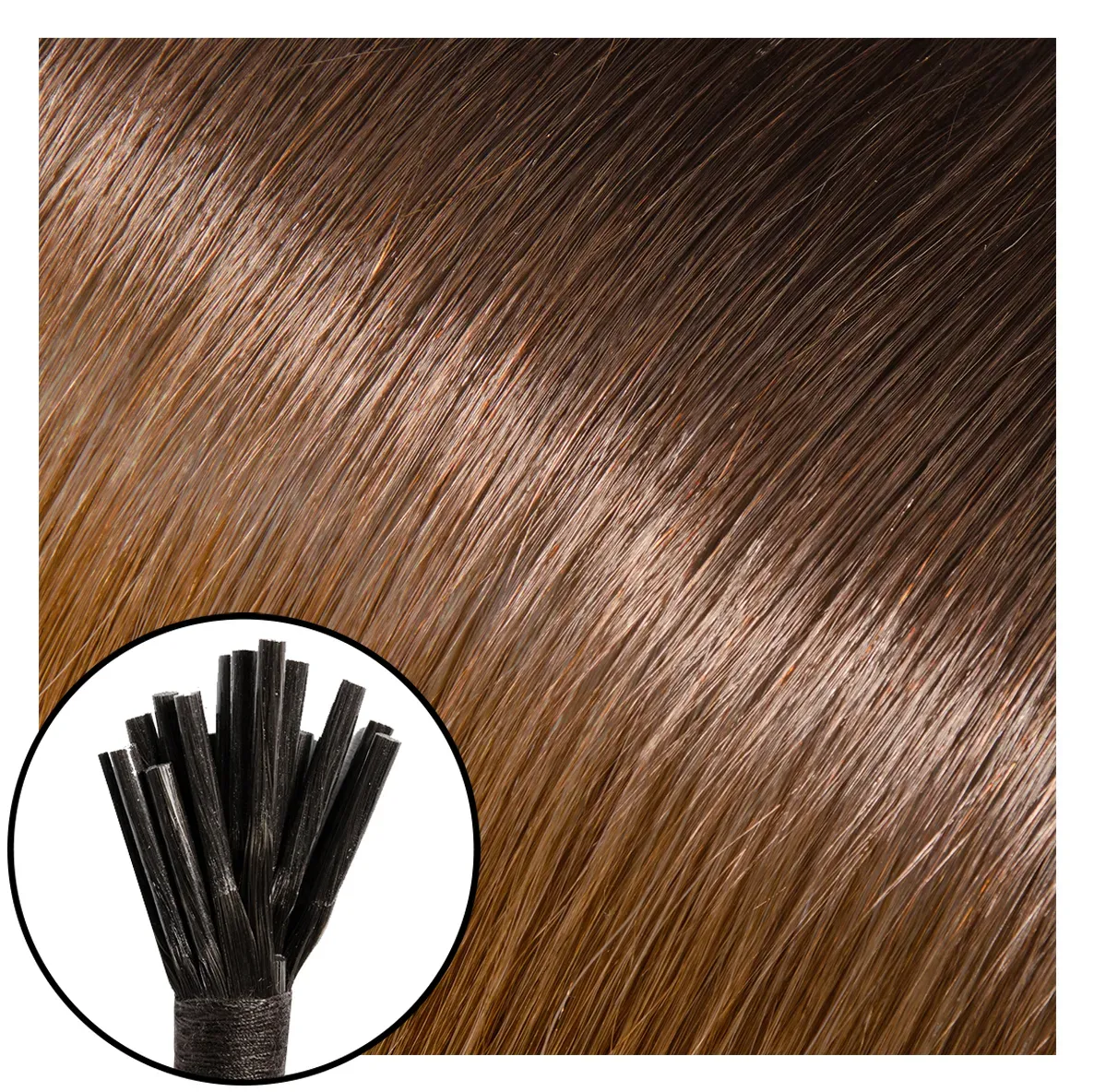 Babe I-Tip Hair Extensions #2/27A Ombre Nina