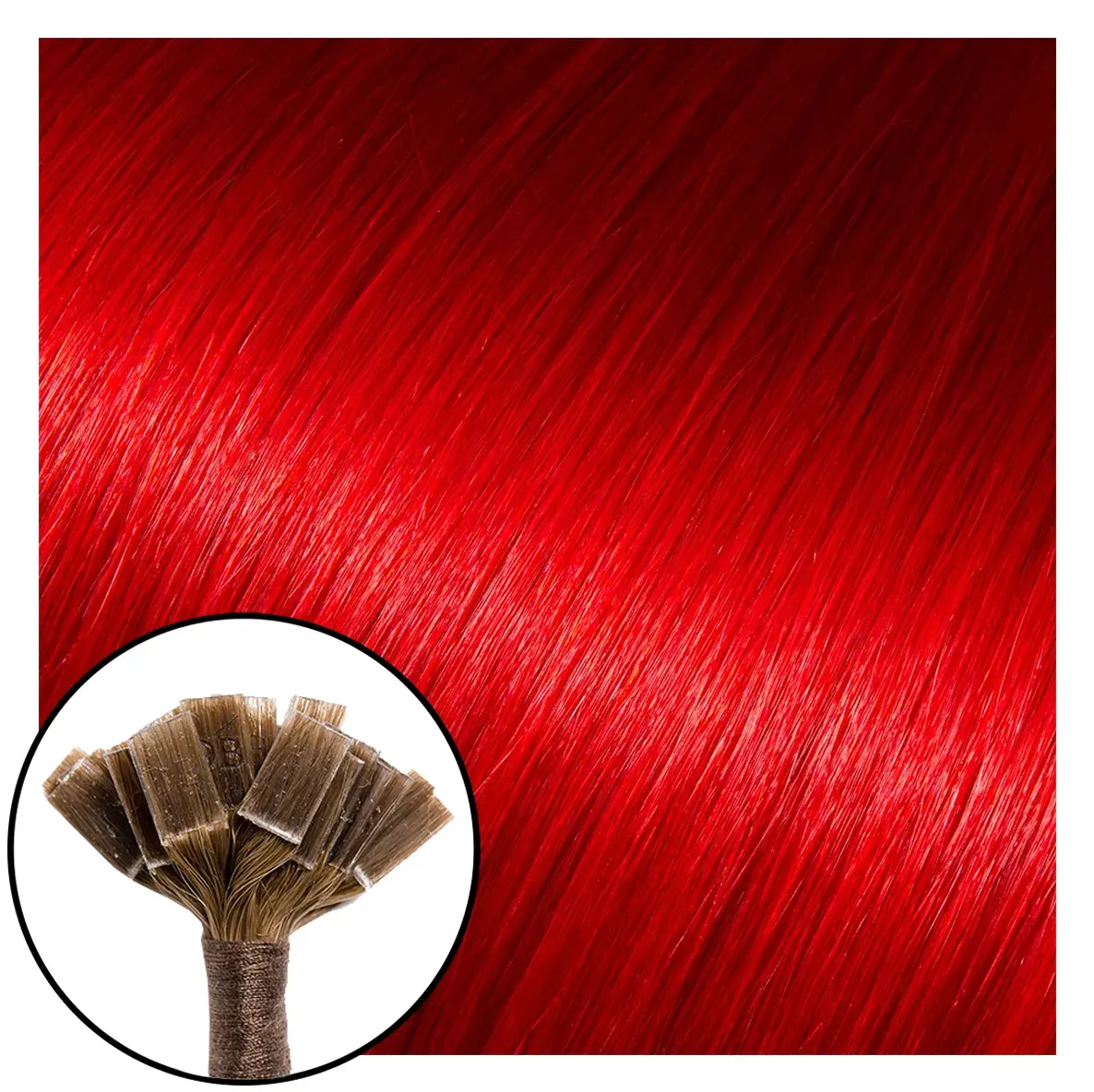 Babe Fusion Hair Extensions Red/Victoria 18"