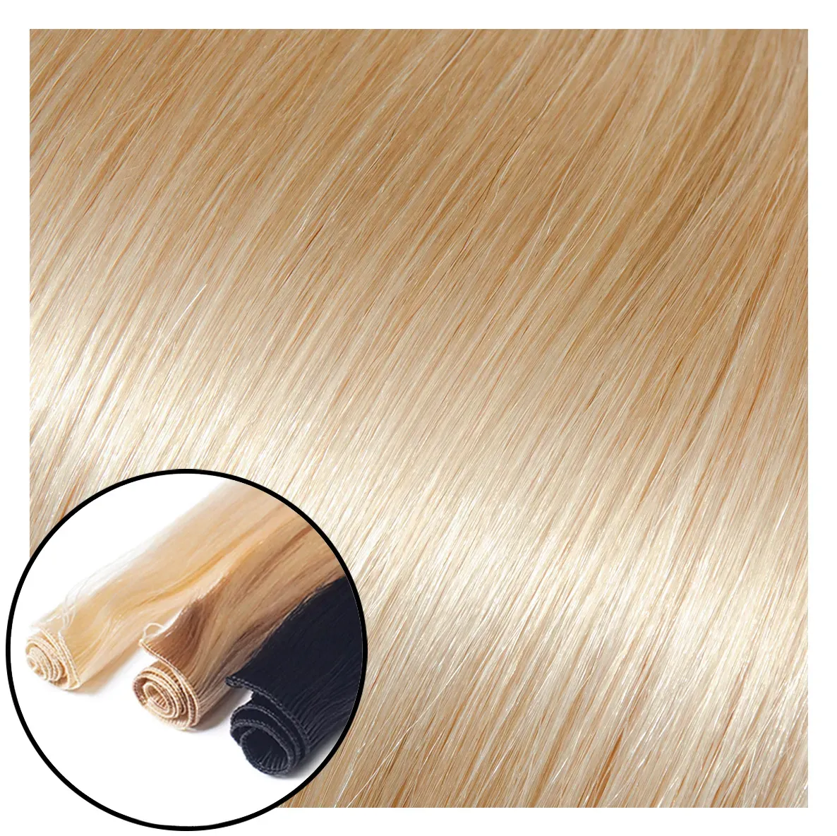 Babe Hand-Tied Weft Hair Extensions #600 Dixie
