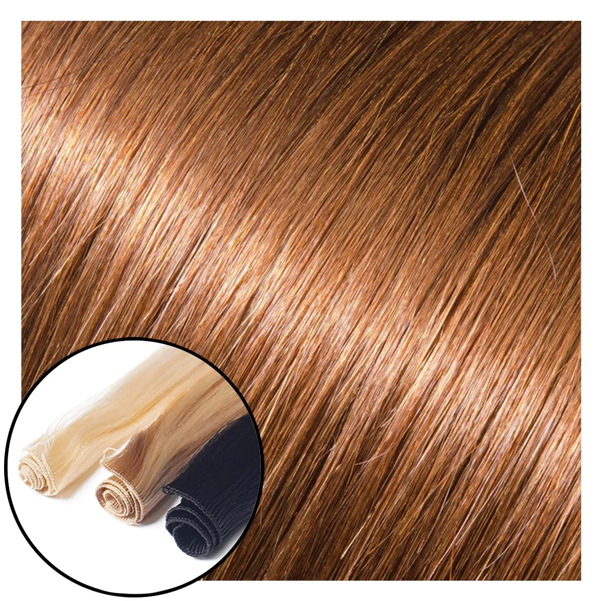 Babe Hand Tied Wefts 22" Extensions #5B Roxanne