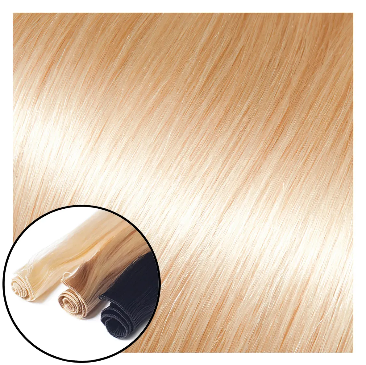 Babe Hand-Tied Weft Hair Extensions #613 Marilyn