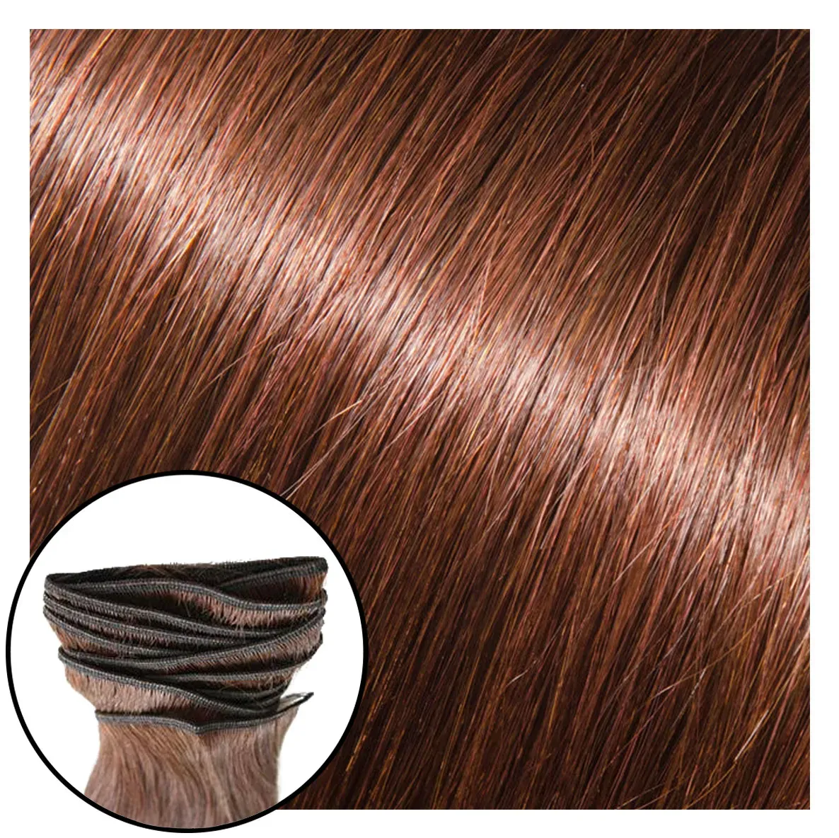 Babe Machine Sewn Weft Hair Extensions #3R Betsy