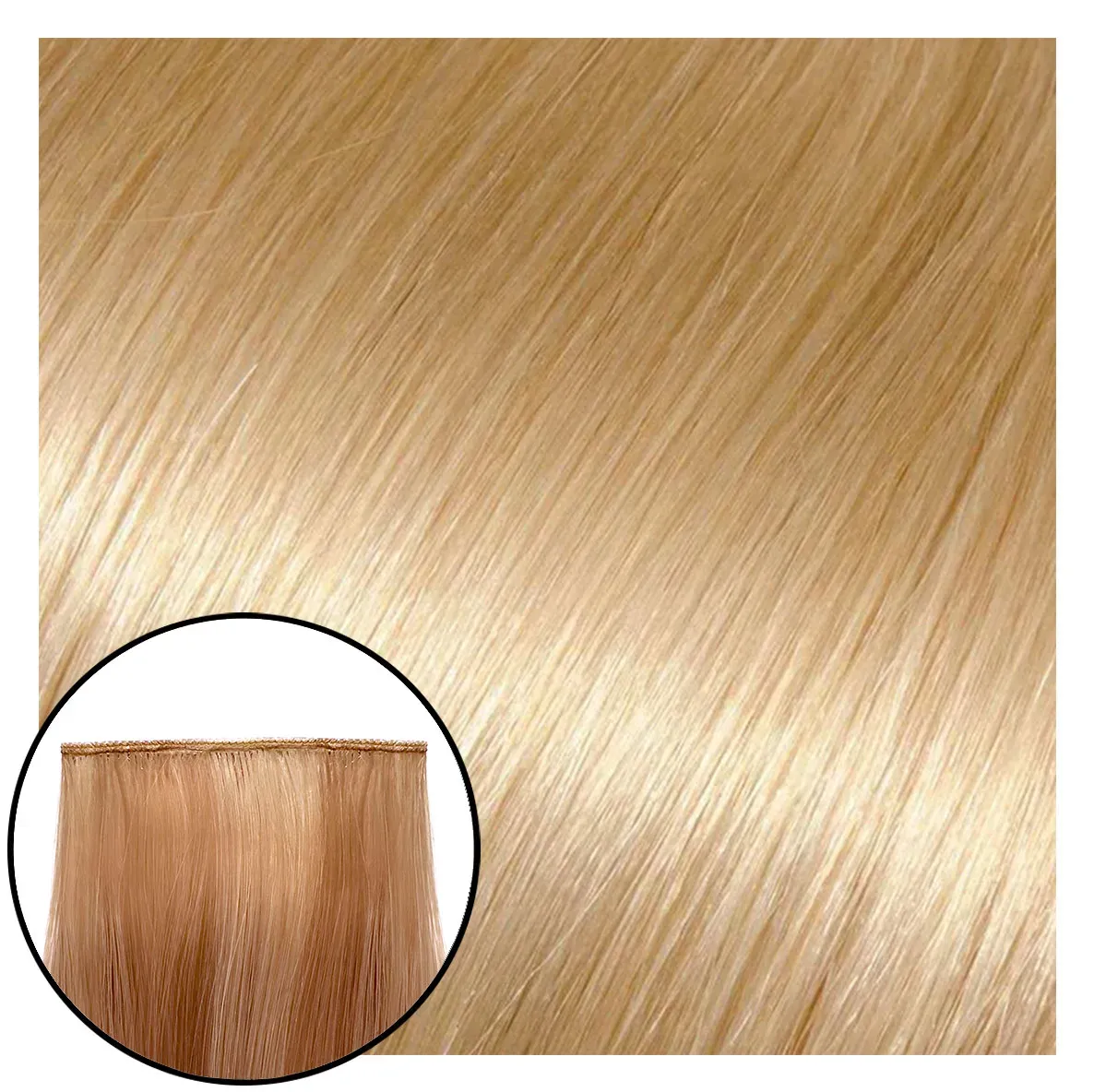 Babe Ideal Hybrid Hair Extensions Synthetic Practice Hair 18"